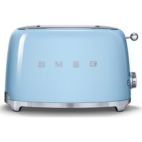 SMEG White 1.7L Kettle And Toaster KLF03WHUK & TSF01WHUK