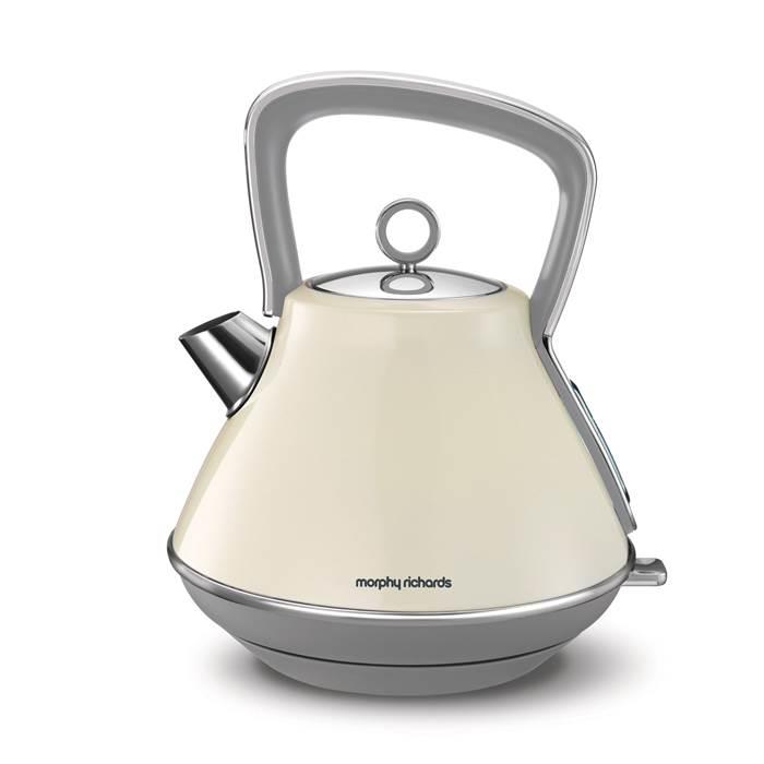 Cream 2025 pyramid kettle