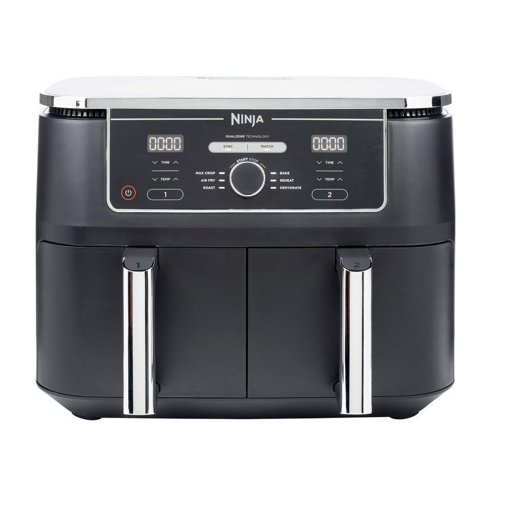 Noel Grimley Electrics - Ninja AF400UK XL Dual Zone Air Fryer Black