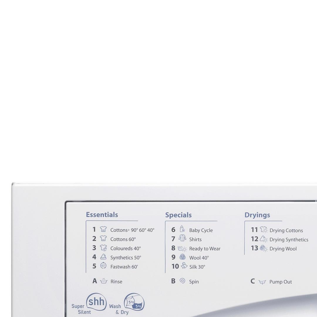 Noel Grimley Electrics Hotpoint 6 5kg 5kg 1200 Integrated Washer