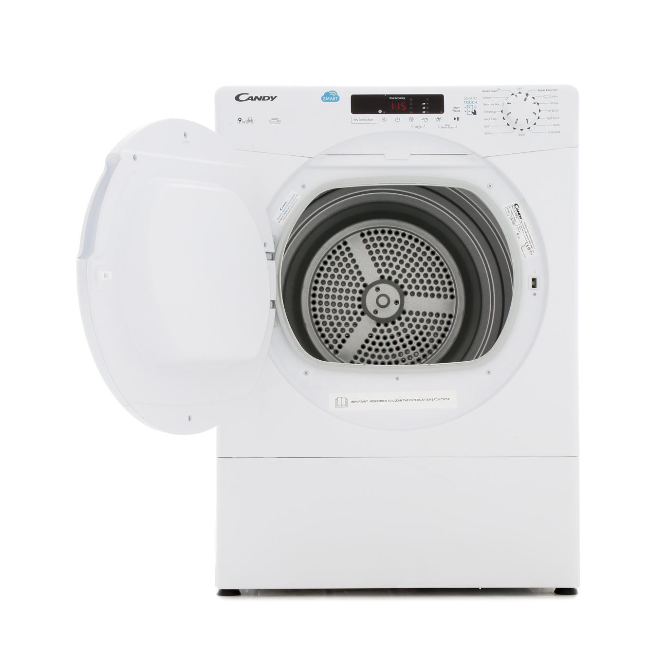 Noel Grimley Electrics - Candy 9kg White Vented Tumble Dryer CSV9DF