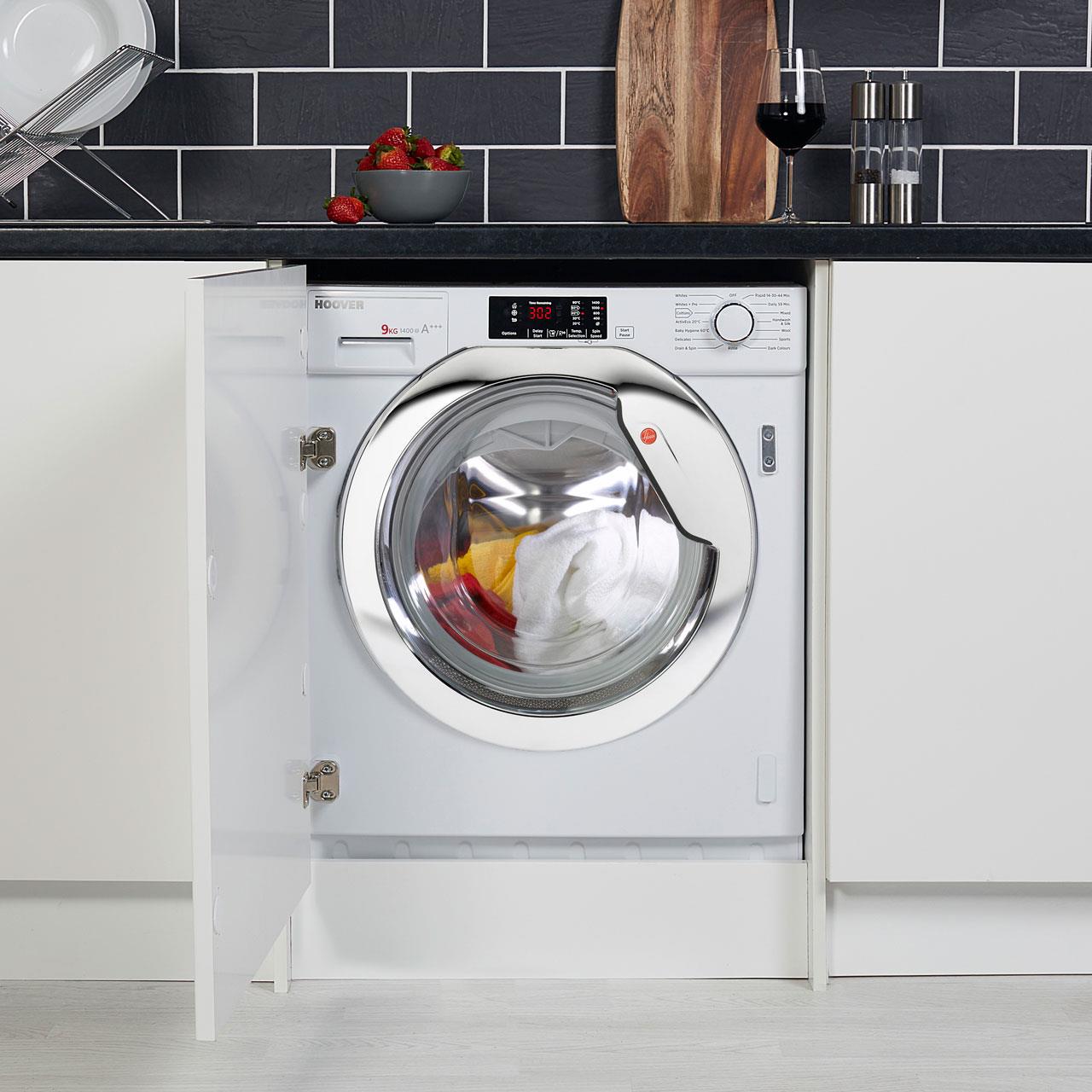Noel Grimley Electrics Hoover 9kg 1400 Spin Integrated Washing
