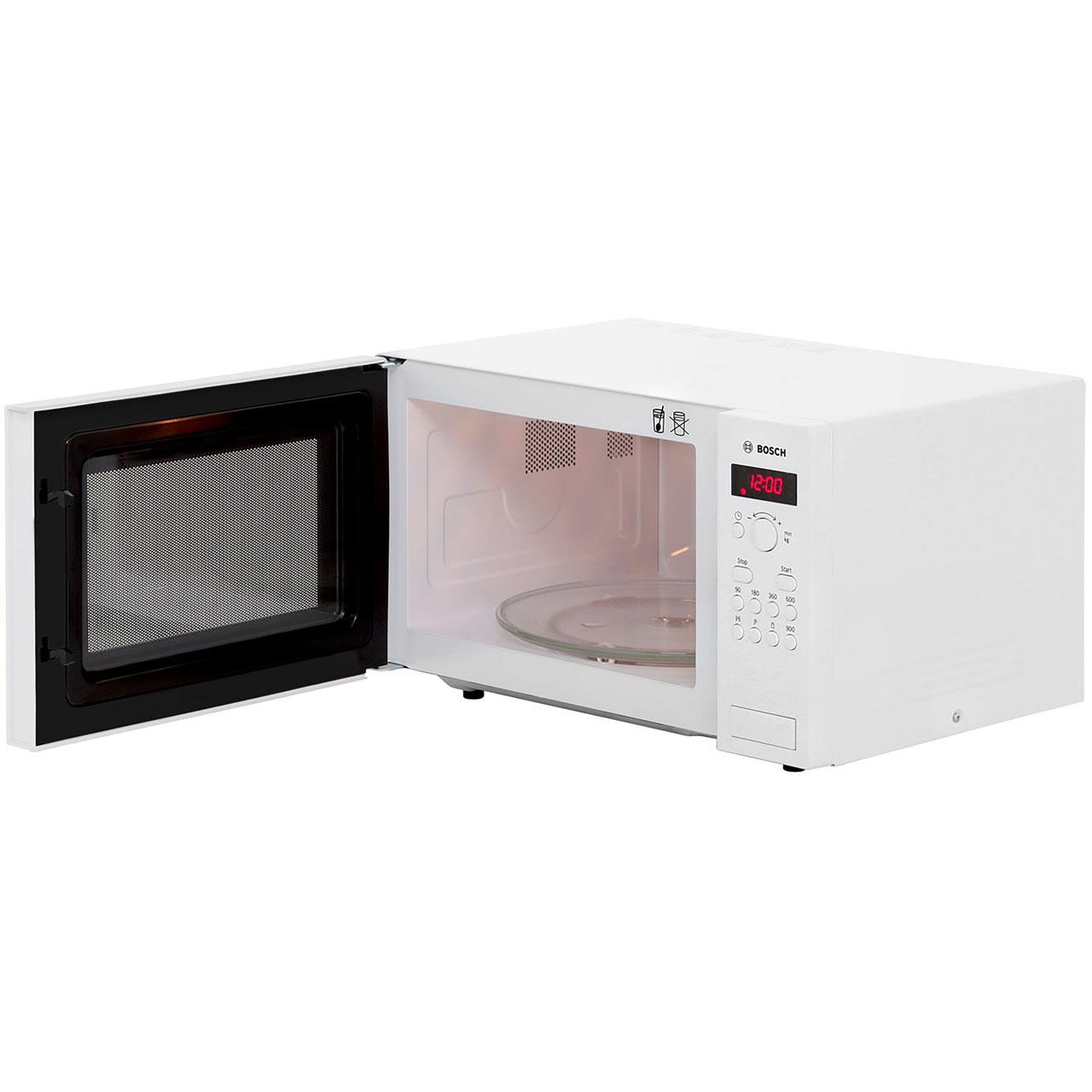 Noel Grimley Electrics Bosch 25L White Microwave HMT84M421B