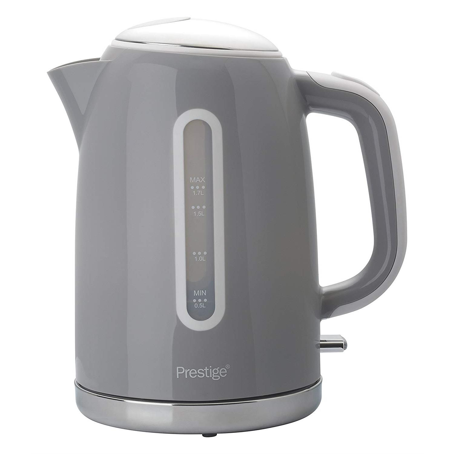 Noel Grimley Electrics Prestige Pebble Grey Kettle 52488