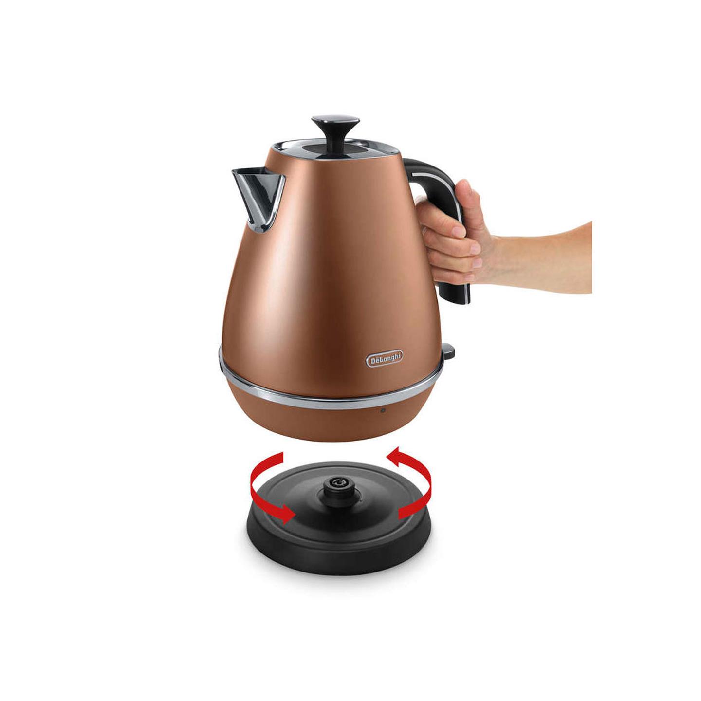 Noel Grimley Electrics Delonghi Distinta Copper Kettle KBI3001 CP