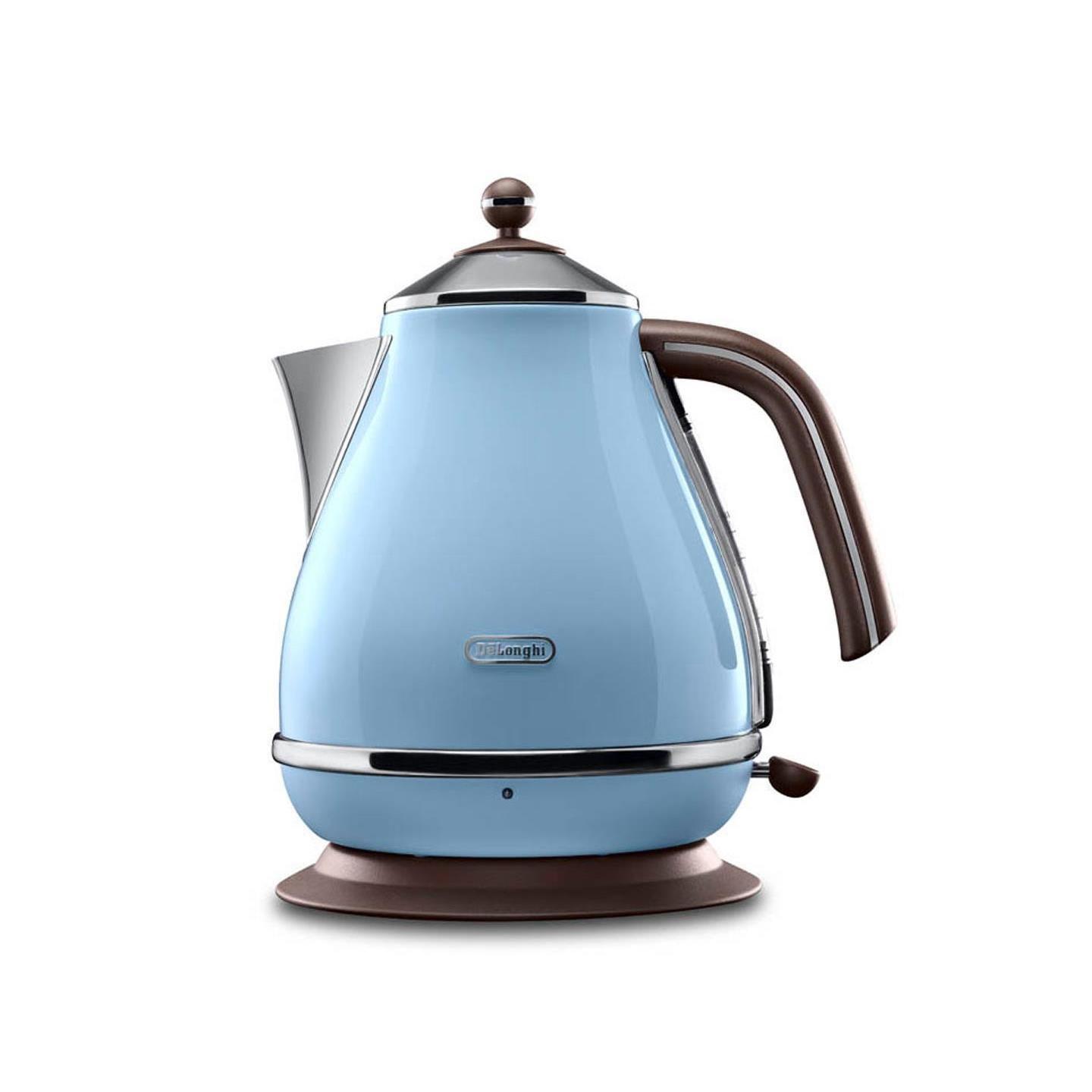 Noel Grimley Electrics - Delonghi Icona Azure Blue Kettle KBOV3001 AZ