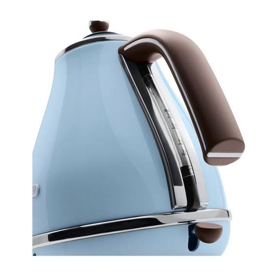 Noel Grimley Electrics Delonghi Icona Azure Blue Kettle KBOV3001 AZ