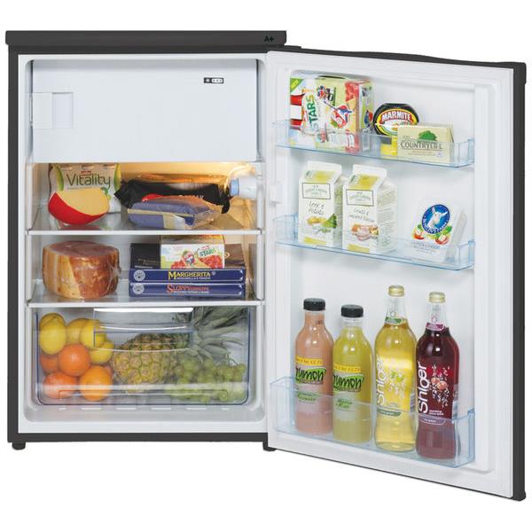 Noel Grimley Electrics LEC Black Undercounter Fridge with Icebox R5511B