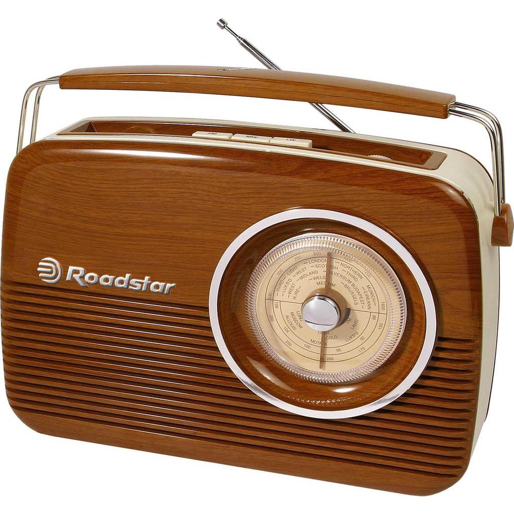 Roadstar - [TRA225] Radio Portatile Vintage Style AM/FM