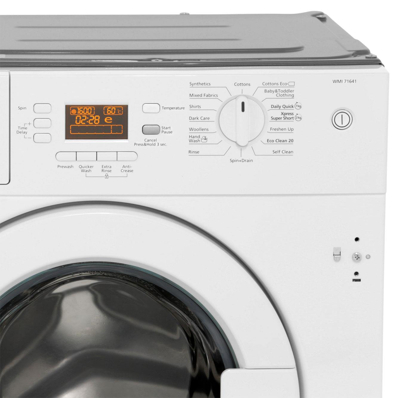 Noel Grimley Electrics Beko 7kg 1600 Spin Integrated Washing Machine WMI71641
