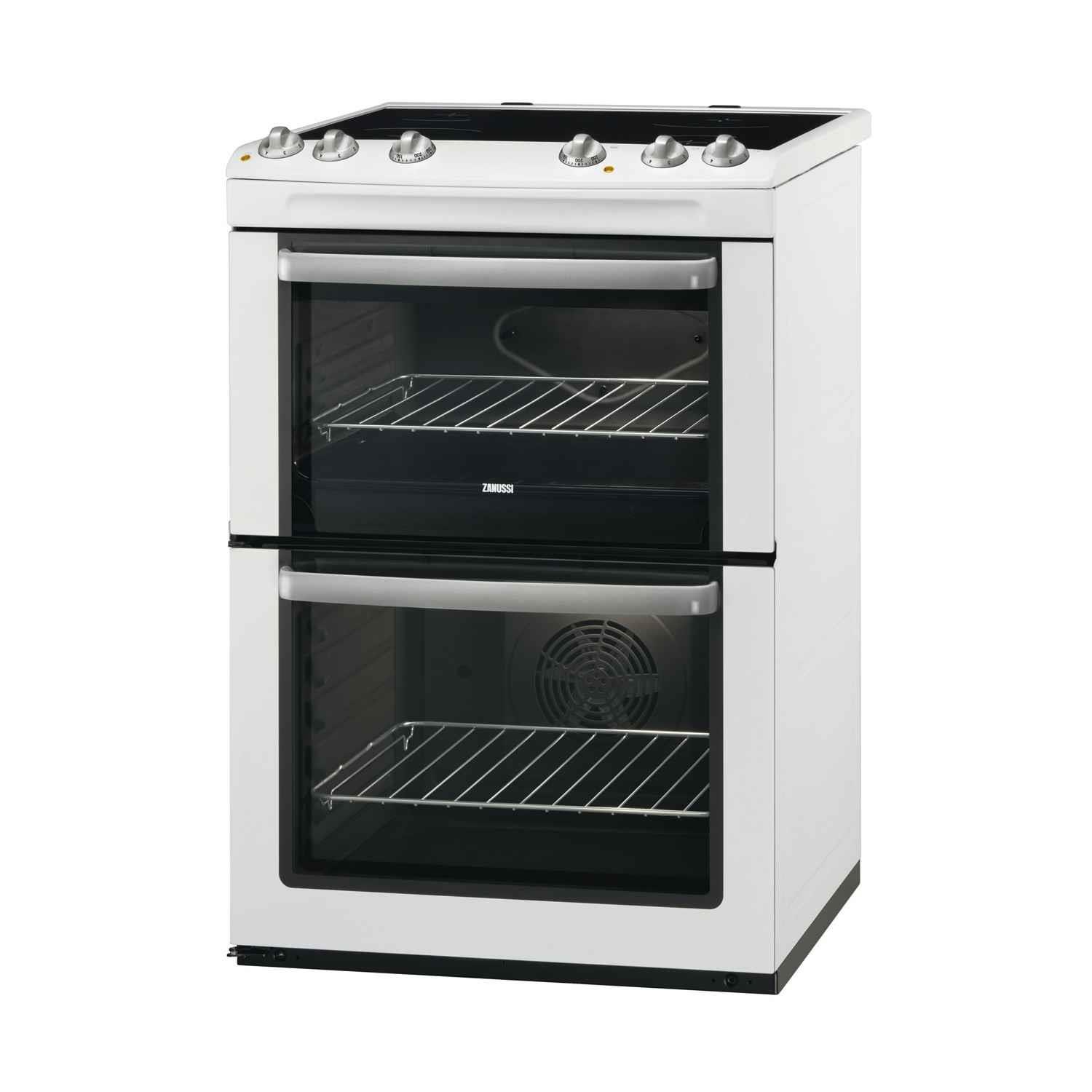 zanussi cooker white