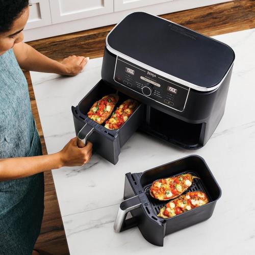 Noel Grimley Electrics - Ninja AF400UK XL Dual Zone Air Fryer Black