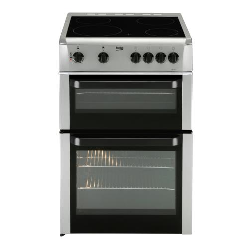 beko cooker silver