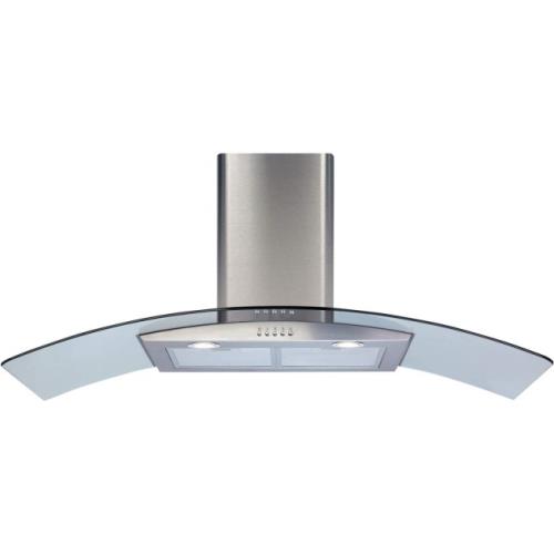 glass cooker hoods 110cm