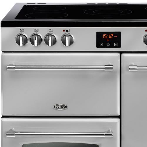 belling range cooker grey