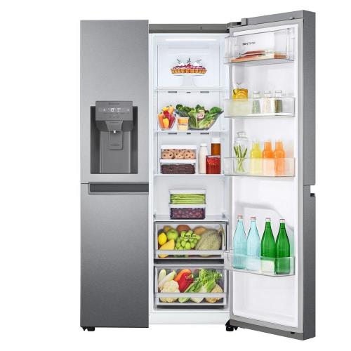 lg gsld50dsxm americanstyle fridge freezer dark graphite