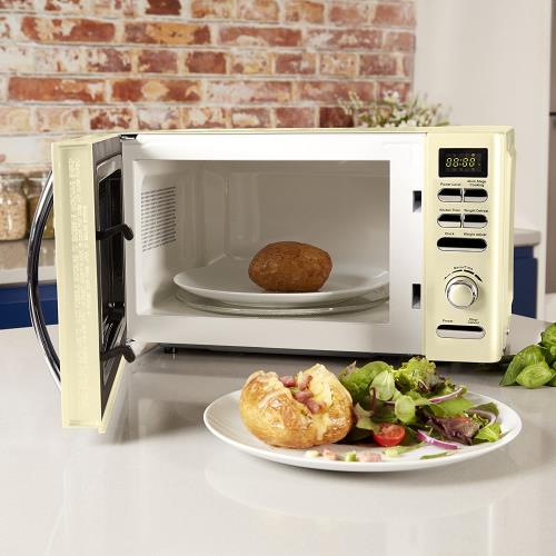Contemporary Cream 20L Microwave