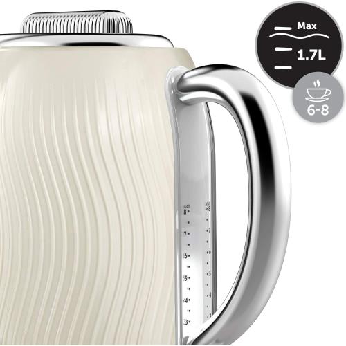 Noel Grimley Electrics Breville VKT091 Flow Electric Kettle 1 7 Litre 3 KW Fast Boil